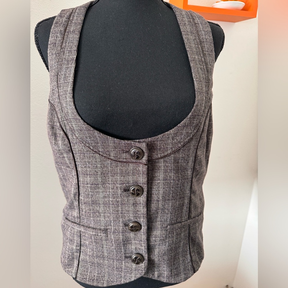 Brown Maurices Vest